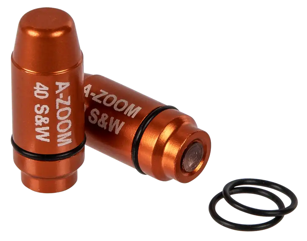 A-Zoom StrikerCap Pistol Dummy Rounds 40 S&W 2 Pack