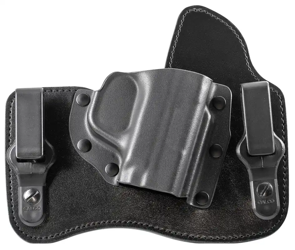 Galco KingTuk Deluxe Black Kydex Holster w/Leather Backing IWB S&W M&P Shield 45 RH