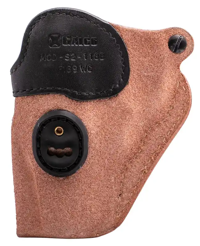Galco Scout 3.0 Natural Black Mouth Band Leather IWB Ruger SP101 2.25" Ambidextrous