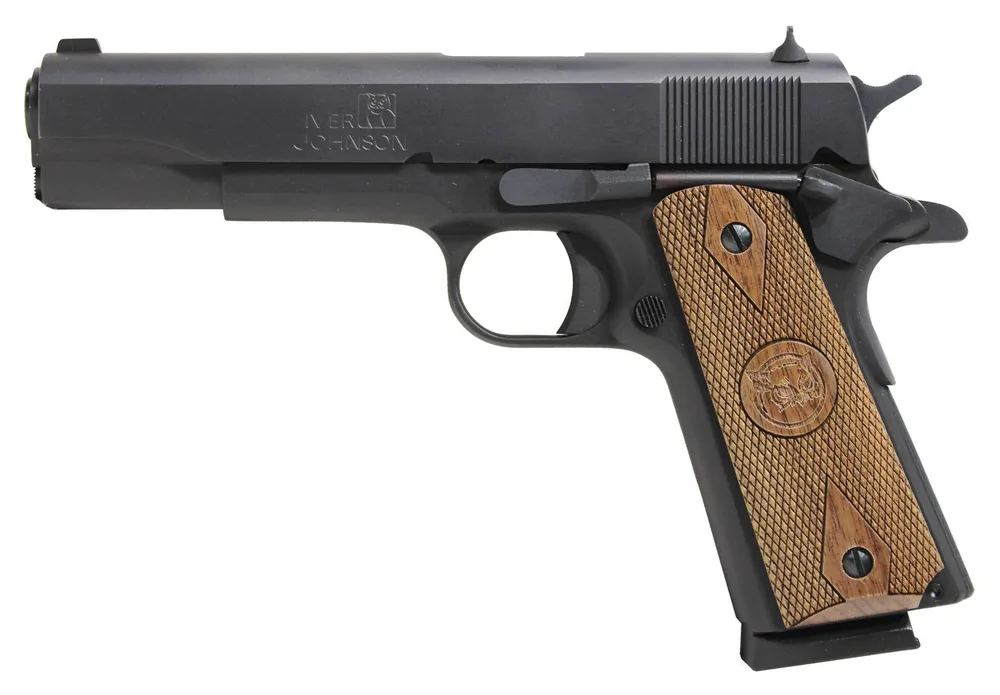 Iver Johnson Arms 1911 A1 Government 70 Series 45 ACP Pistol 5" Blued 1911A1