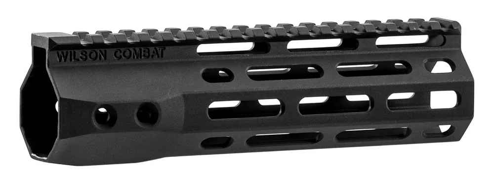 Wilson Combat M-LOK Rail AR-15 Black Hardcoat Anodized 6005A-T5 Aluminum 7.30" M-LOK
