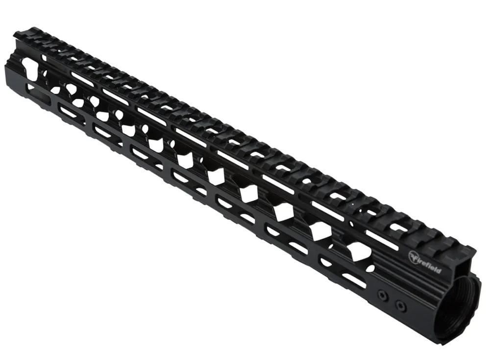 Firefield Verge Handguard 15" M-LOK Style Made of Aluminum with Black Anodized Finish for AR-15