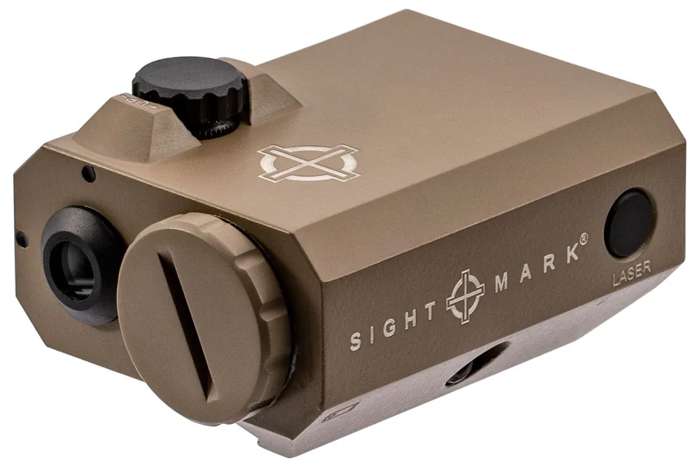 Sightmark LoPro Mini Laser Sight 5mW Green Laser with 520nM Wavelength (50yds Day/600yds Night Range) Dark Earth Finish