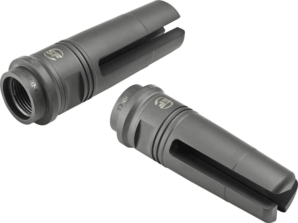 SureFire SOCOM 3-Prong Flash Hider with 1/2"-28 tpi Threads & 2.60" OAL for 7.62x51mm NATO AR-10