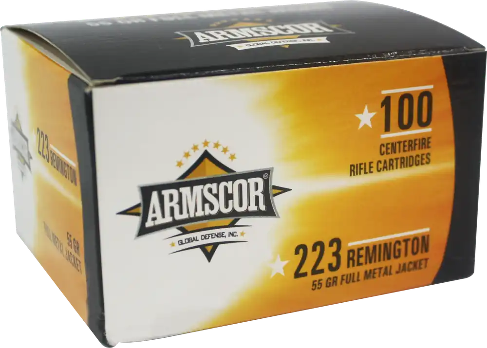 Armscor Precision Value Pack 223 Rem 55 Gr Full Metal Jacket (FMJ) 100/Box