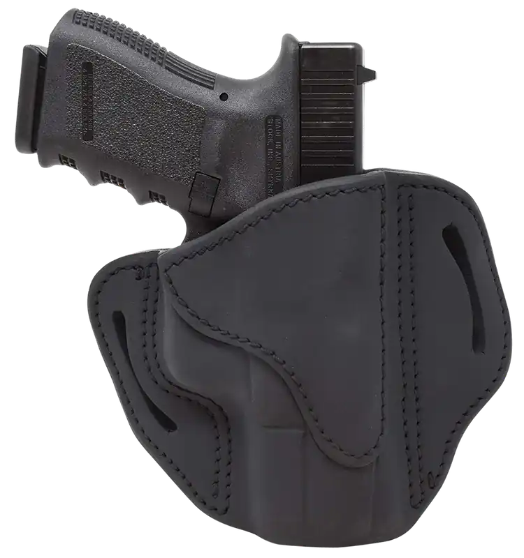 1791 Gunleather BH2.1 OWB Leather Fits Glock 17/S&W Shield/Sprgfld XD9 Pistol Size 2.1 Belt Clip Mount RH