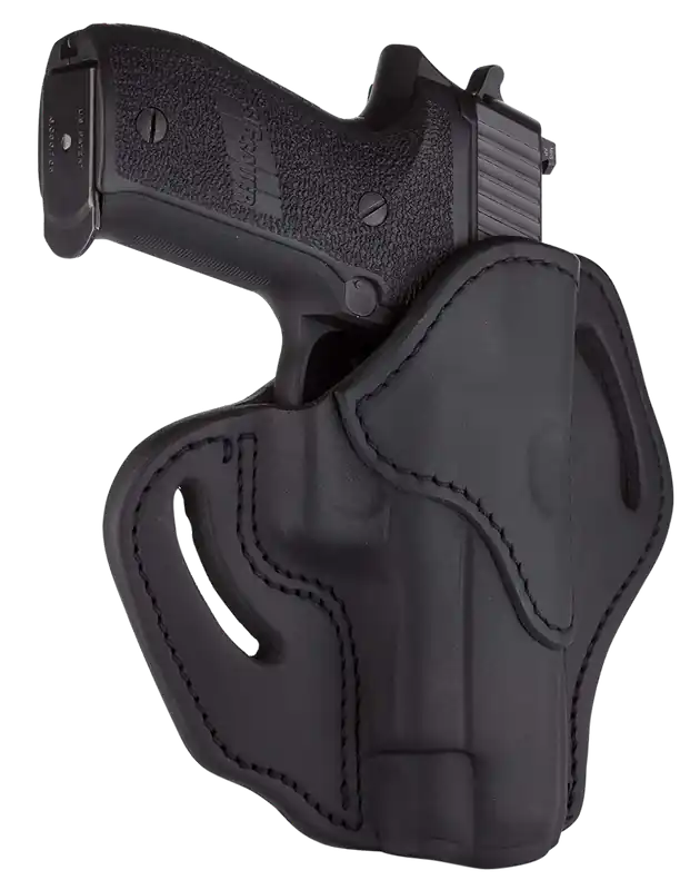 1791 Gunleather BH2.3 Black Leather OWB Fits Glock 17; HK VP9; Sig P226 RH