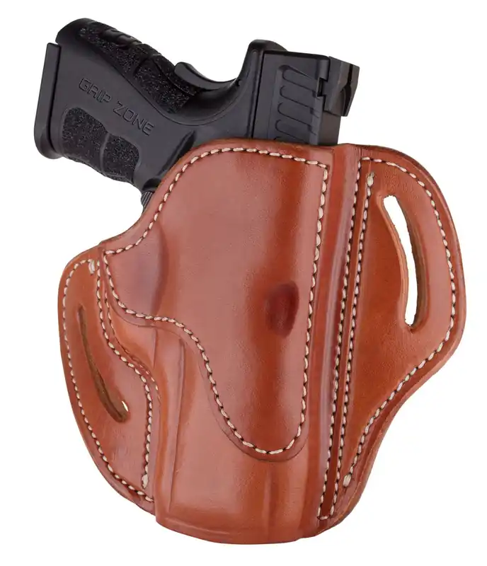 1791 Gunleather BH2.4S OWB Classic Brown Leather Fits HK VP9 SK/FN 509 Pistol Size 2.4S Belt Loop Mount RH