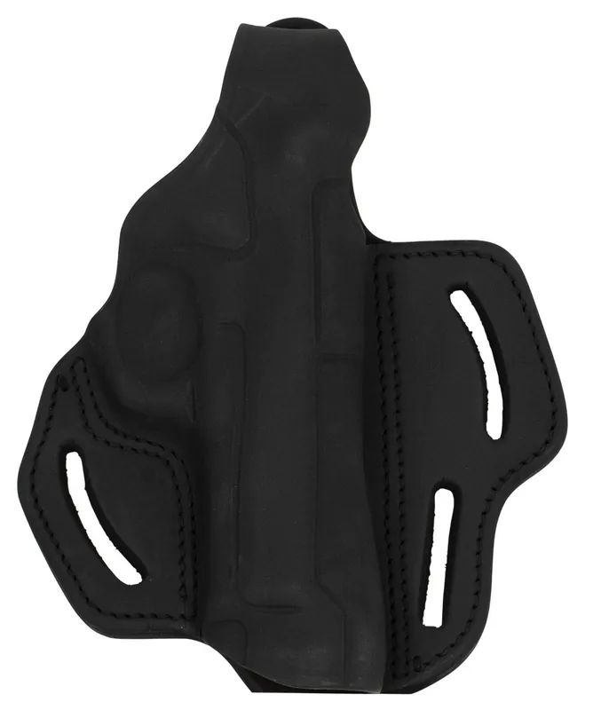 1791 Gunleather BHX OWB Black Leather Fits Ber92/CZ75/P10 Pistol Size 04 Belt Loop Mount RH