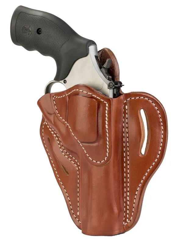 1791 Gunleather RVH2 OWB Classic Brown Leather Fits Ruger GP100 Belt Loop Mount RH