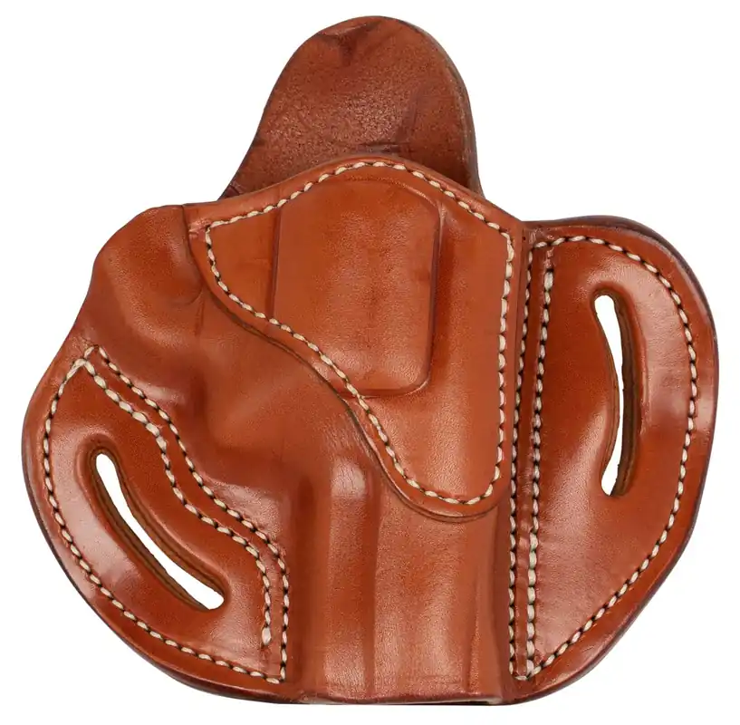 1791 Gunleather RVH2S OWB Classic Brown Leather Fits S&W K Frame 3" Size 2S Belt Loop Mount RH