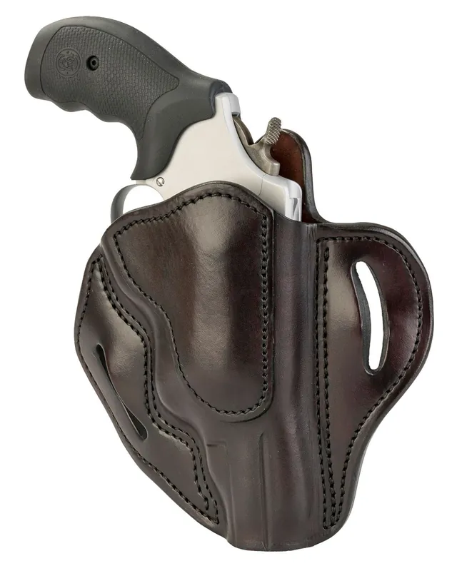 1791 Gunleather RVH3 OWB Signature Brown Leather Fits S&W Governor Belt Loop Mount RH