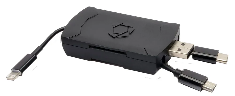 Stealth Cam 4-in-1 SD Card Reader Black