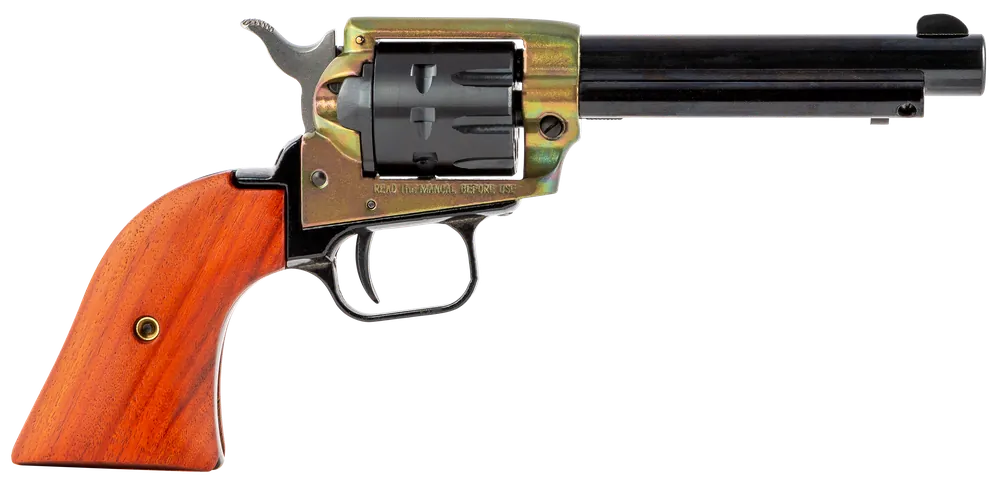 Heritage Mfg Rough Rider 22LR 4.75" Black 9rd Cocobolo Revolver