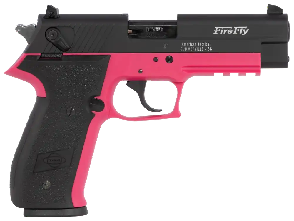 GSG FireFly 22 LR 4" Pistol Pink/Black GERG2210FFP