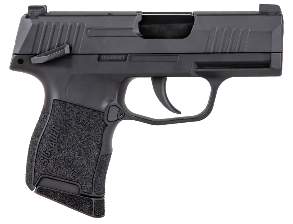 Sig Sauer Airguns AIRP365BB P365 Air Pistol CO2 4.5mm BB 12rd Black Frame Black Polymer Grip