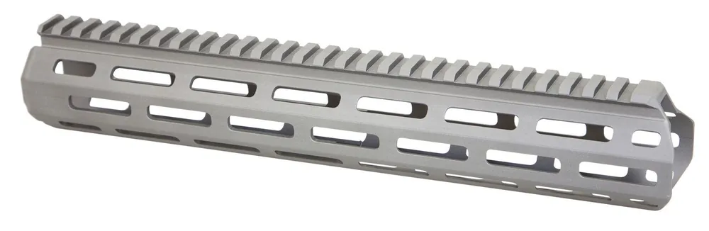 Q LLC Handguard made of Aluminum with Black Finish, M-LOK & 12" OAL for Q LLC Honey Badger Pistol