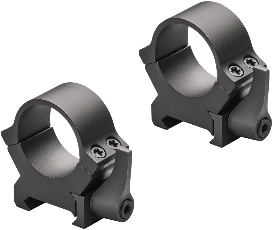Leupold 177273 QRW2 Scope Ring Set Picatinny/Weaver Medium 34mm Tube Matte Black Steel