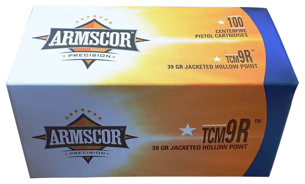 Armscor Pistol Value Pack 22 TCM 9R 39 Gr Jacketed Hollow Point (JHP) 100/Box