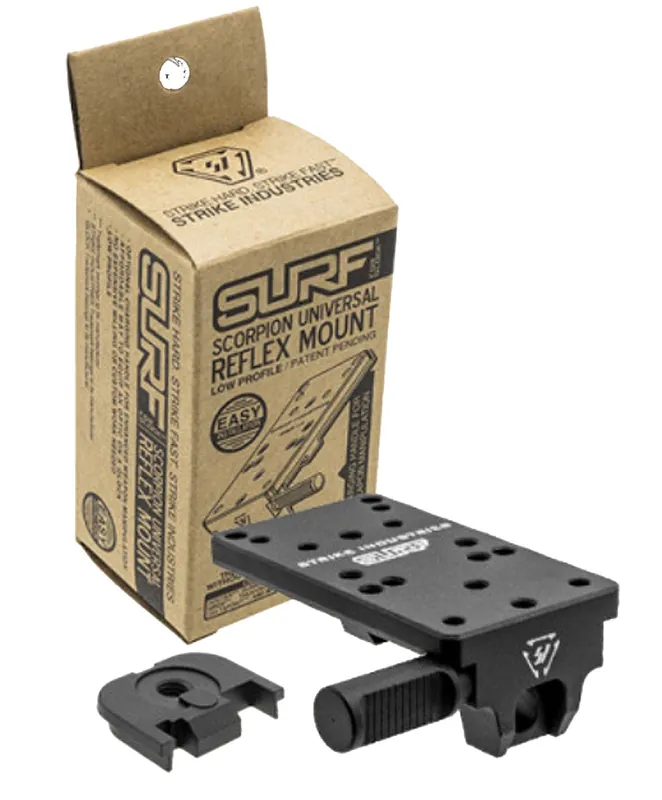 Strike Scorpion Universal Optic Mount Fits Glock 17-39 Gen1-4 Low Profile Black
