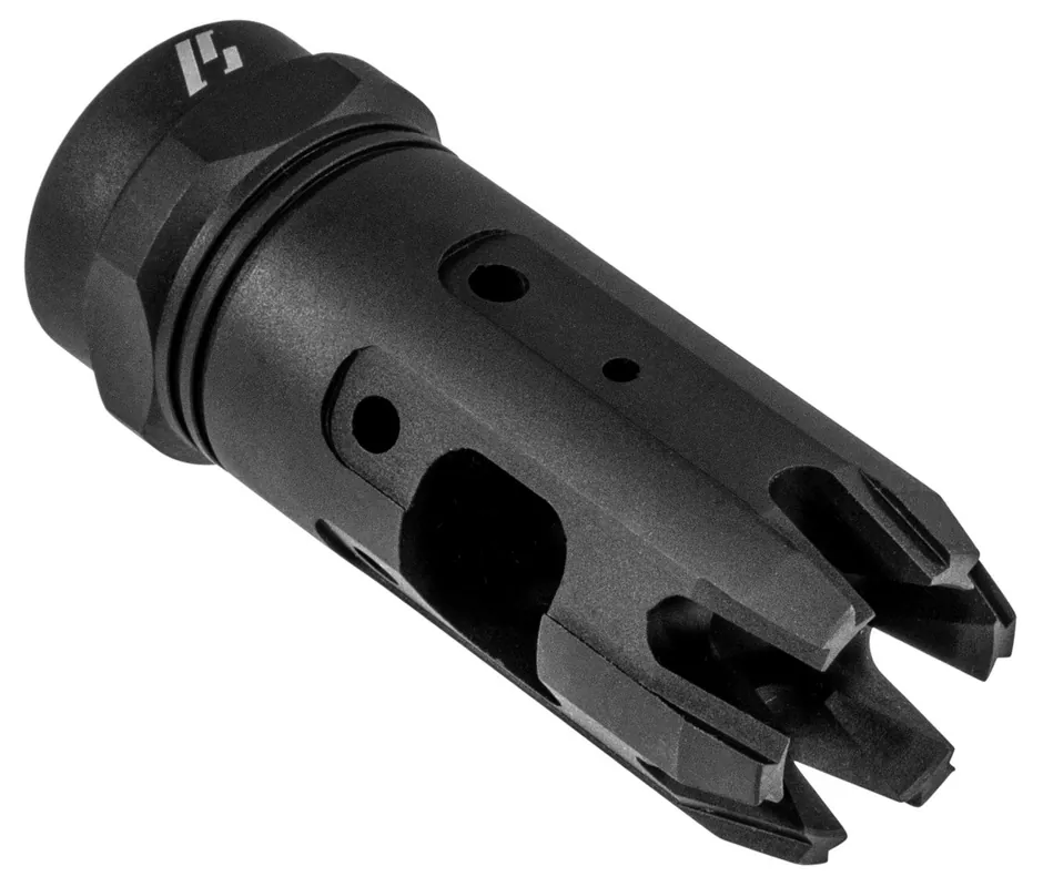 Strike Industries Mini King Comp with 1/2"-28 tpi Threads & 2.30" OAL for 9mm Luger AR-Platform