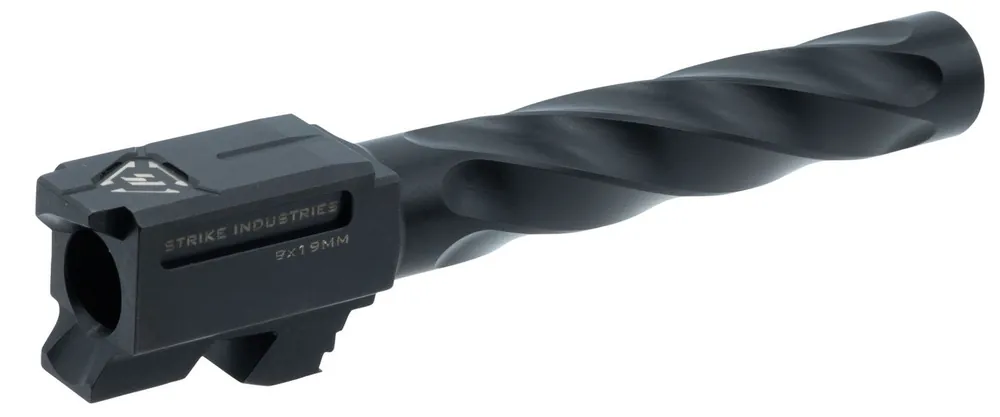 Strike Industries ARK Replacement Barrel 9mm Luger 4.49" Black Nitride Finish 416R Stainless Steel Material for Glock 17 Gen1-4