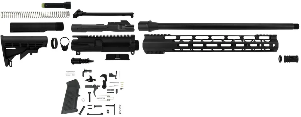 TacFire AR Build Kit Rifle 45 ACP AR Platform Black Nitride Aluminum *Sports South Exclusive.