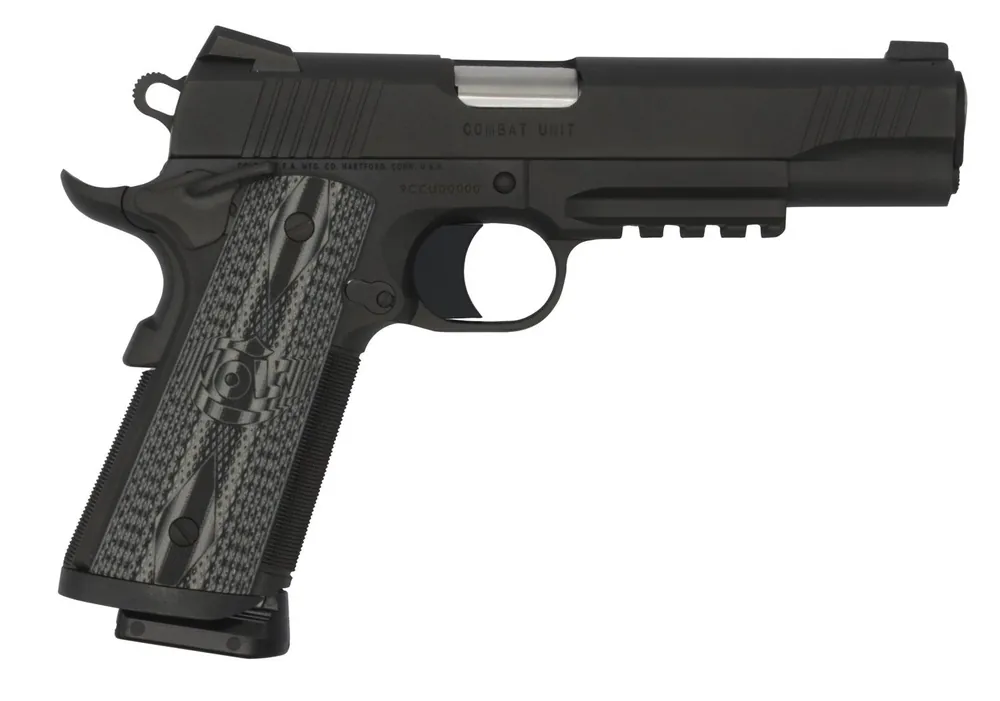 Colt Mfg CCU Rail Government 9mm Luger Pistol 5" Black O1082RGCCU