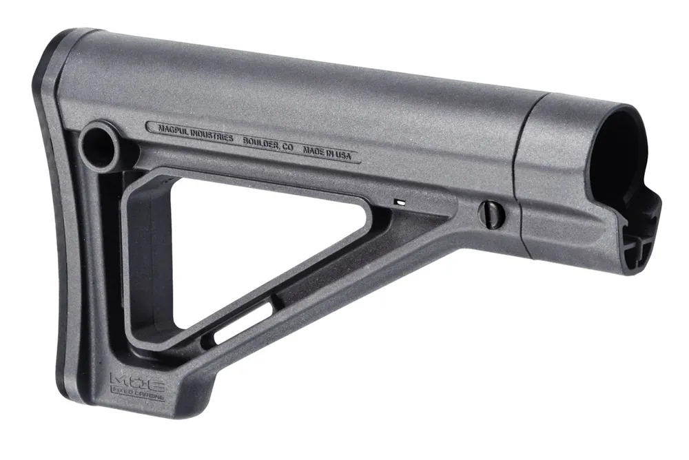 Magpul MOE Carbine Stock Fixed Stealth Gray Synthetic for AR-15