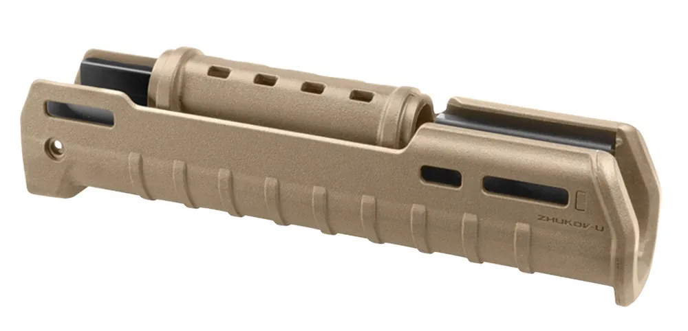 Magpul ZHUKOV-U Handguard Flat Dark Earth Polymer w/Aluminum Chassis 10.20"