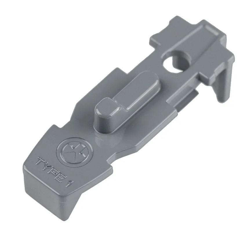 Magpul Tactile Lock-Plate Type 1 for PMAG AR 300 B GEN M3 Floor Plate 5 Per Pack - Stealth Gray