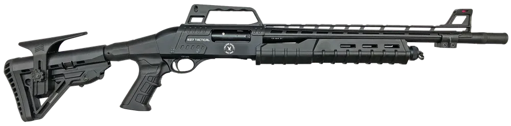 Silver Eagle Arms RZ17TAC RZ17 Tactical 12 Gauge 3" 18.50" 4+1 Black Rec Black Fixed Adjustable Comb Stock Rail Pistol Grip