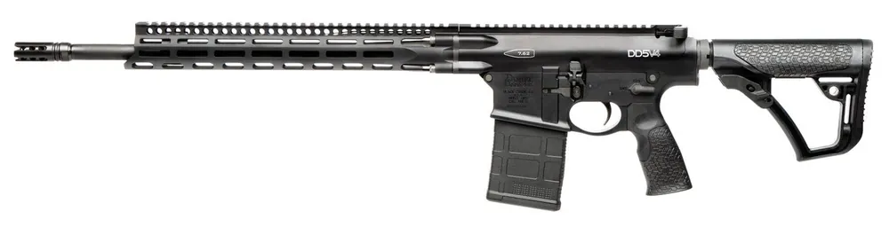Daniel Defense DD5 V4 *CA Compliant 7.62x51mm NATO Rifle 18" Black 0215813210055