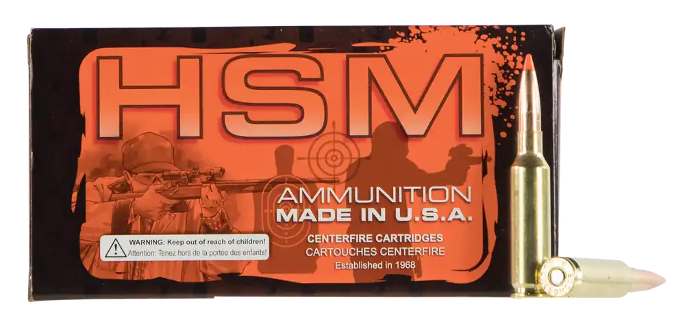 HSM 308 Win 168gr Sierra MatchKing 20rd Bx/ 25 Cs