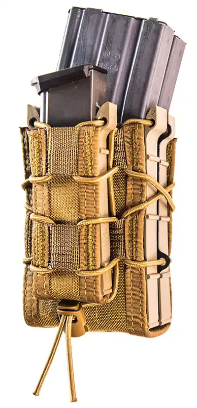 High Speed Gear TACO X2RP Mag Pouch Triple Style Brown MOLLE Mount