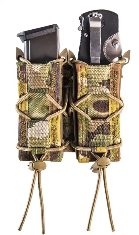 High Speed Gear TACO Mag Pouch Double Nylon MultiCam & Belt Mount