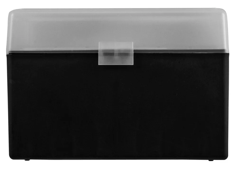 Berrys Ammo Box 270 Win,30-06 Springfield 50rd Clear Lid w/Black Bottom