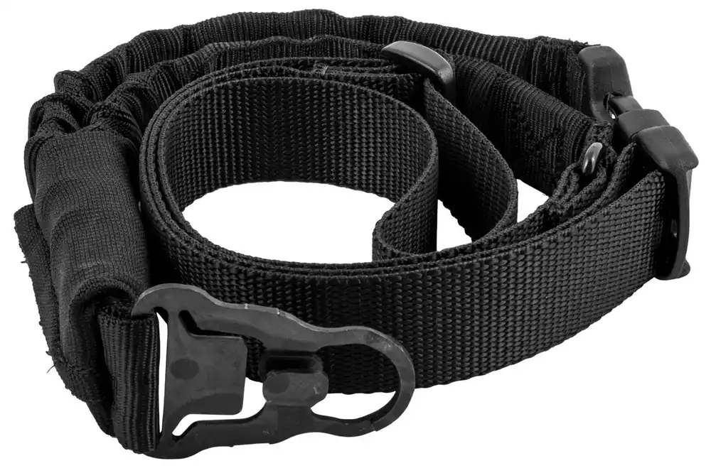 Blackhawk Storm S-Type Sling made of Black Nylon with 46"-64" OAL. 1.25" W & Single-Point Design for Rifles