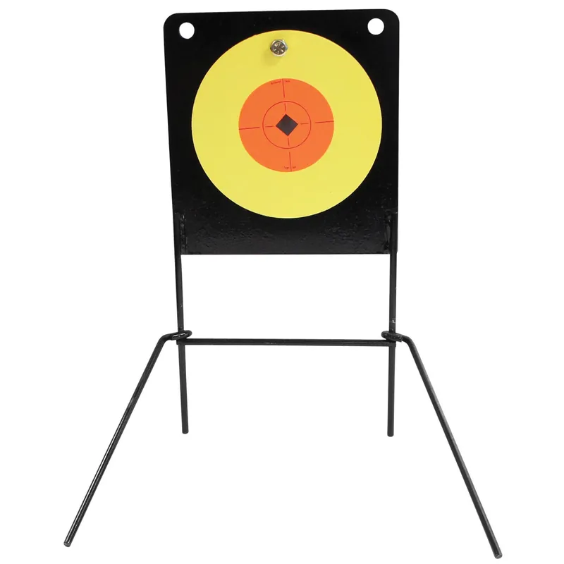 Birchwood Casey World of Targets Spoiler Alert Rimfire Pistol/Rifle Orange/Yellow AR400 Steel