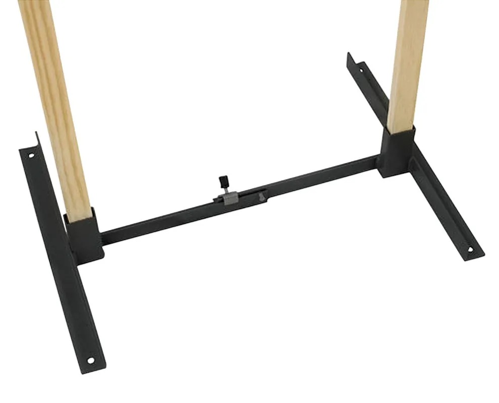 Birchwood Casey Adjustable Target Stand Black Metal 13"-25"