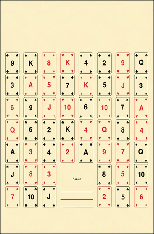 Action Target Playing Card 2 52 Playing Cards Paper 22.50" x 24" Multi-Color 100 Per Box