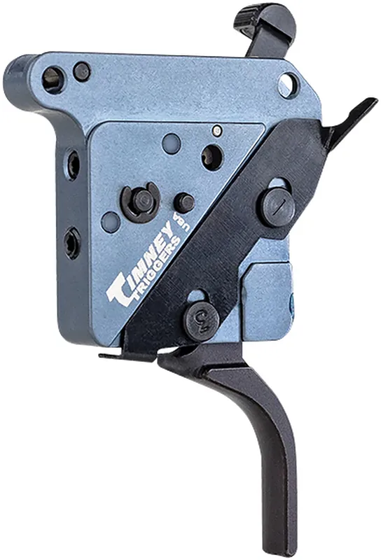 Timney Triggers Hit Trigger Straight Trigger with 8 oz Draw Weight & Nickel Finish for Remington 700 Right