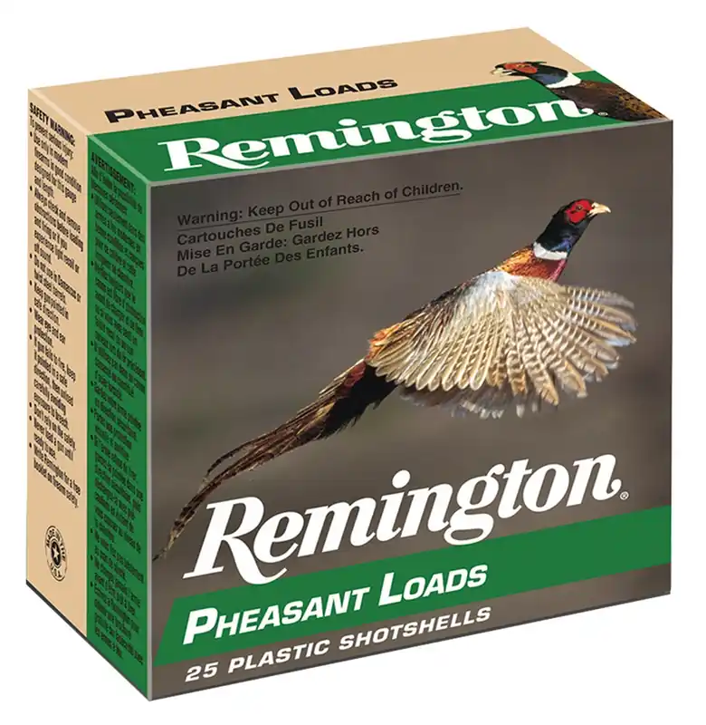 Remington Ammunition Pheasant 12 Gauge 2.75" 1 1/4 oz 5 Shot 25 Bx/ 10 Cs