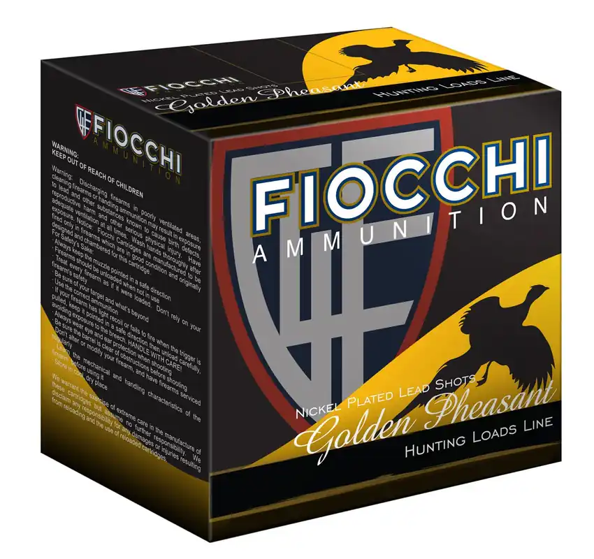 Fiocchi Golden Pheasant 12 Gauge 2.75" 1 3/8 oz