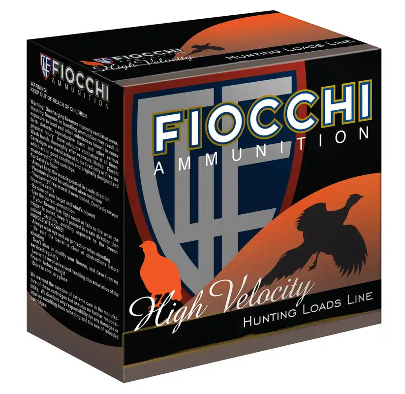 Fiocchi Field Dynamics High Velocity 12 Gauge 2.75" 1 1/4 oz 5 Shot 25/Box