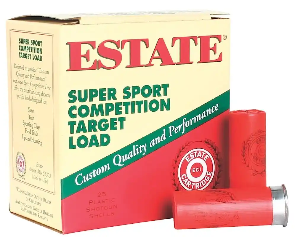 Estate Super Sport 12 Ga. 2.75" 1 oz 1180 fps 8 25/Box