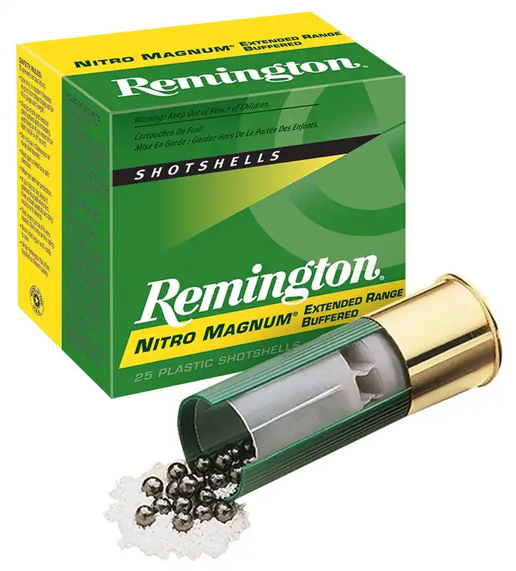 Remington Ammunition Nitro Mag 12 Gauge 3" 1 7/8 oz 4 Shot 25/Box