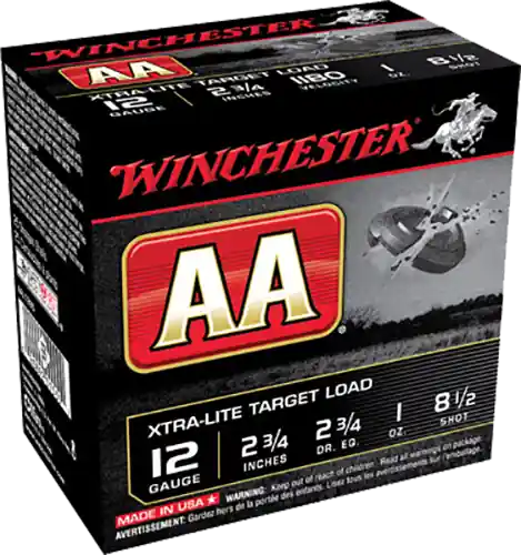 Winchester Ammo AA Xtra-Lite 12 Gauge 2.75" 1 oz 8.5 Shot 25 Bx/ 10 Cs