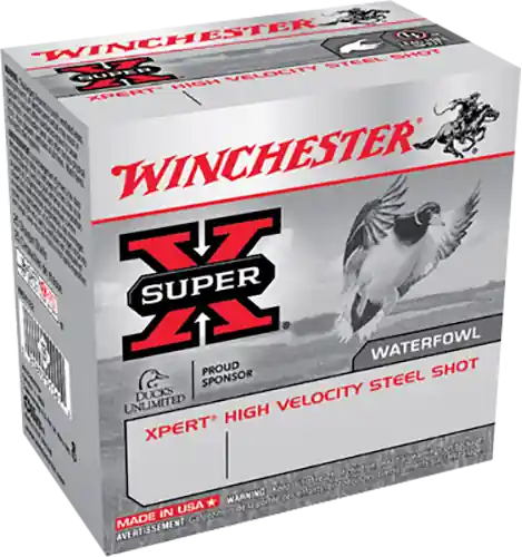 Winchester Ammo Super X Xpert Steel High Velocity 12 Gauge 3.5" 1 3/8 oz BB Shot 25 Bx/ 10 Cs