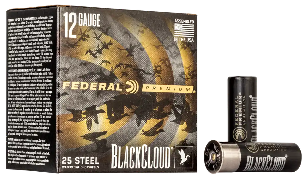 Federal Black Cloud FS Steel 12 Gauge 3" 1 1/4 oz 1 Shot 25 Bx/ 10 Cs